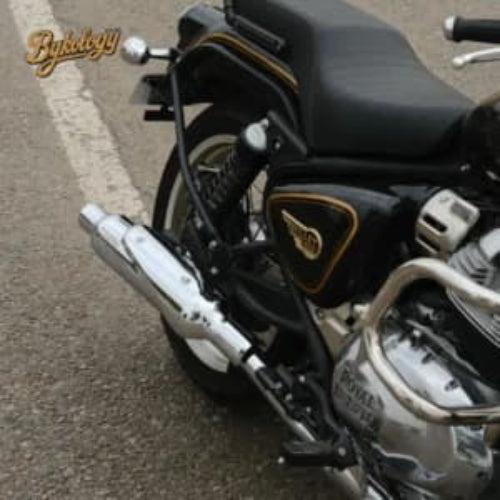 Rhino Racing V4 Peashooter 304 stainless steel exhaust for Royal Enfield Bullet 650