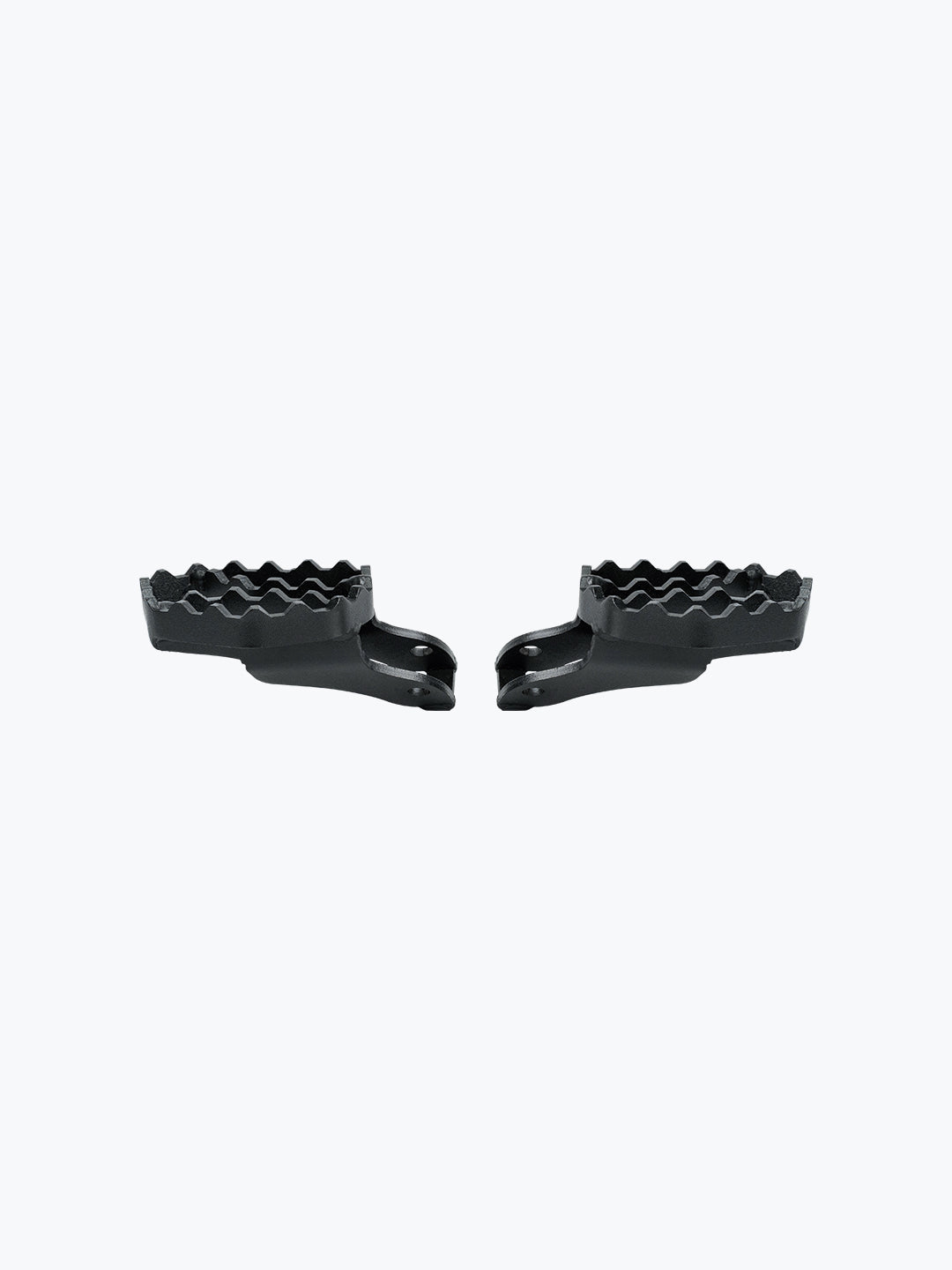 Legundary Custom RallyTrek Footrest Pair for Hero Xpulse 200 4V black powder coated mild steel wide foot pegs