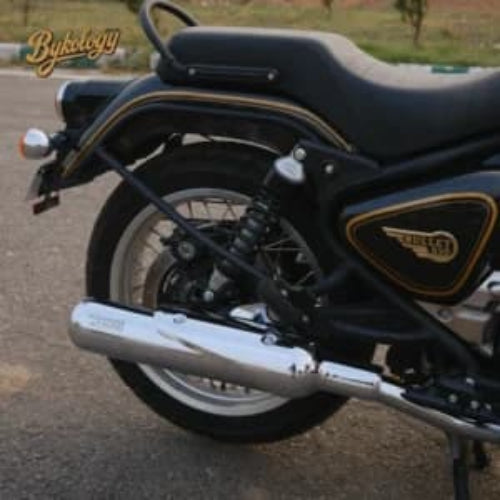 Rhino Racing Steel Pro V3 full 304 stainless steel exhaust for Royal Enfield Bullet 650