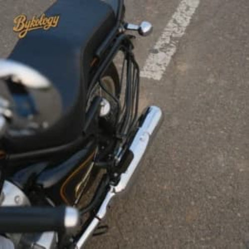 Rhino Racing Steel Pro V3 full 304 stainless steel exhaust for Royal Enfield Bullet 650
