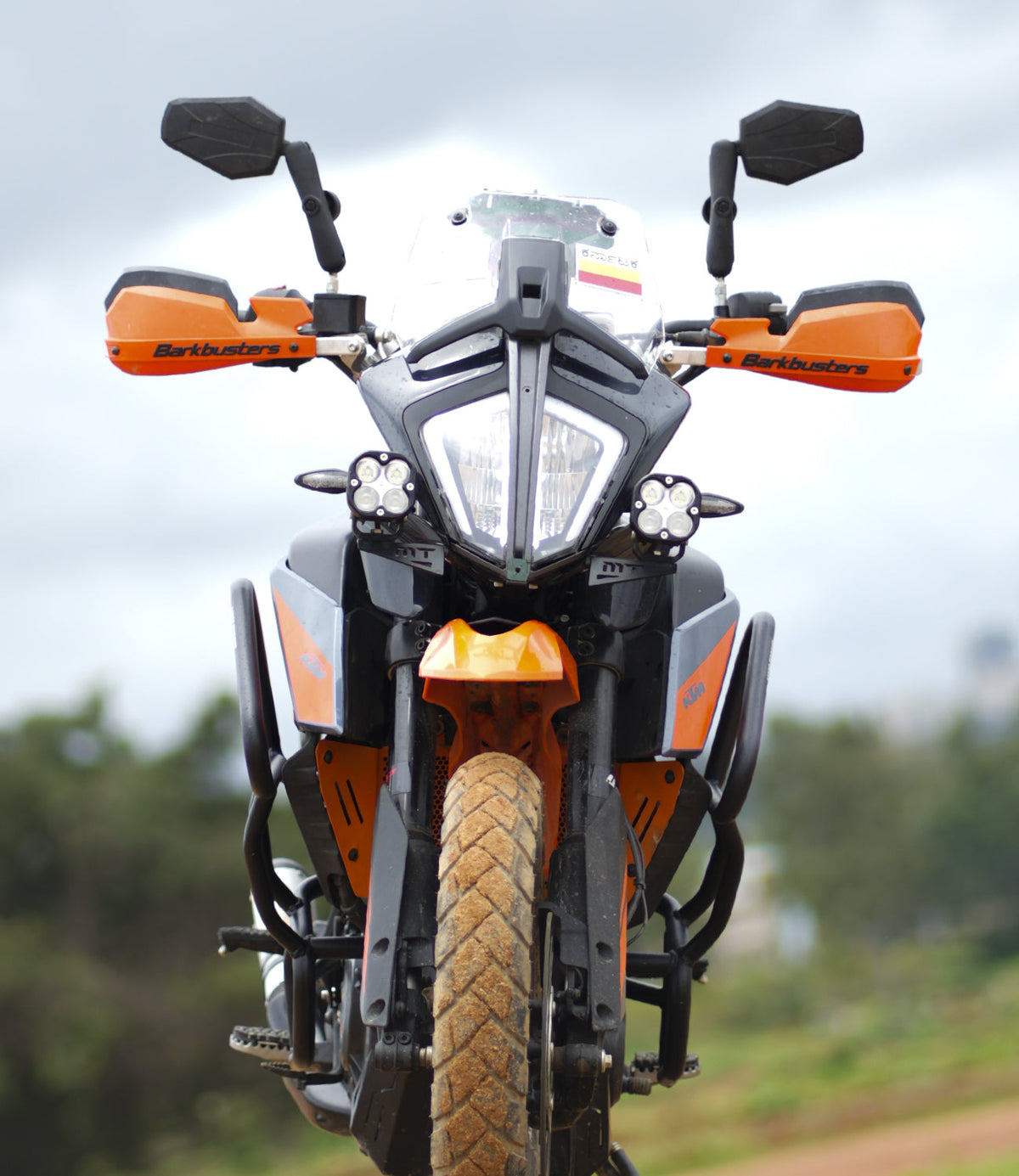 Mototorque crash guard KTM 390 Adventure heavy duty engine protection cage