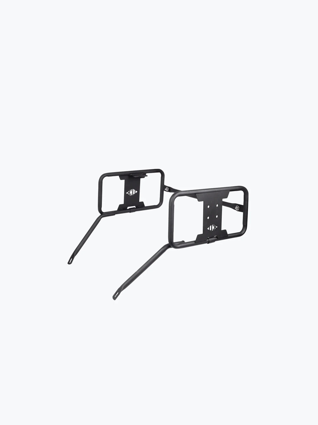 Legundary Custom BMW G310GS aragorn saddle stay black mild steel pannier mount luggage support