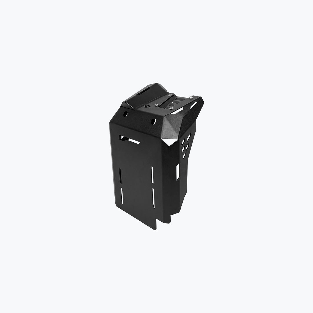 Legundary Custom Vambrace Bash Plate for Suzuki V-Strom 800DE Black Aluminium Engine Guard Skid Plate