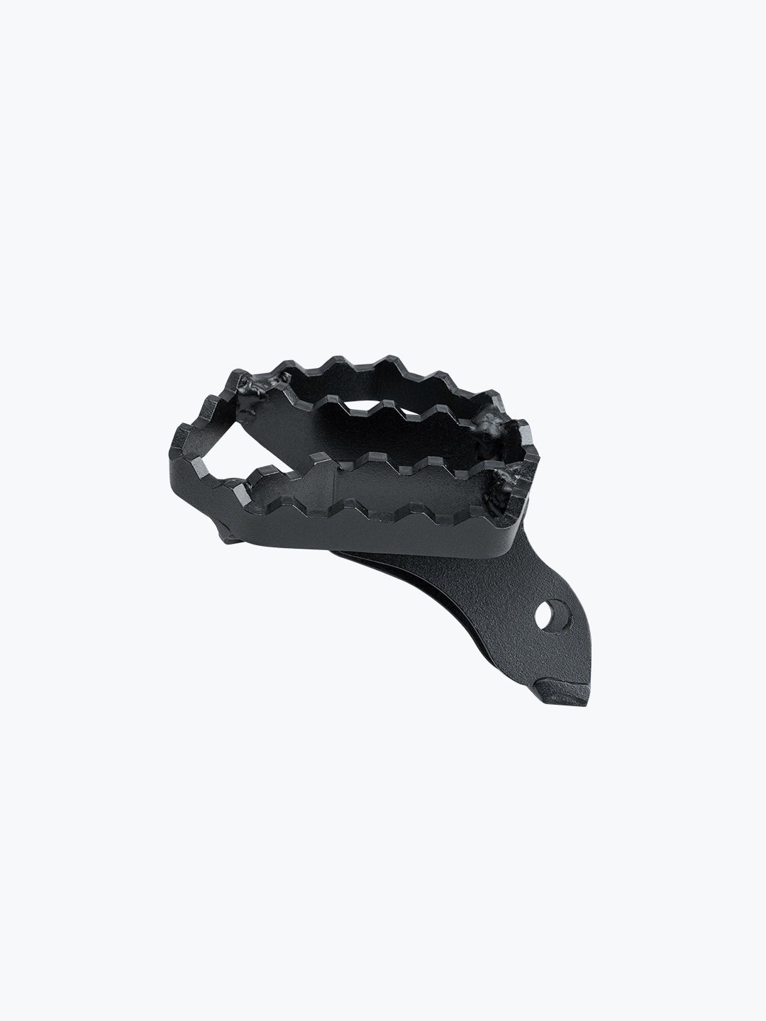 Legundary Custom RallyTrek Footrest Pair for Hero Xpulse 200 4V black powder coated mild steel wide foot pegs