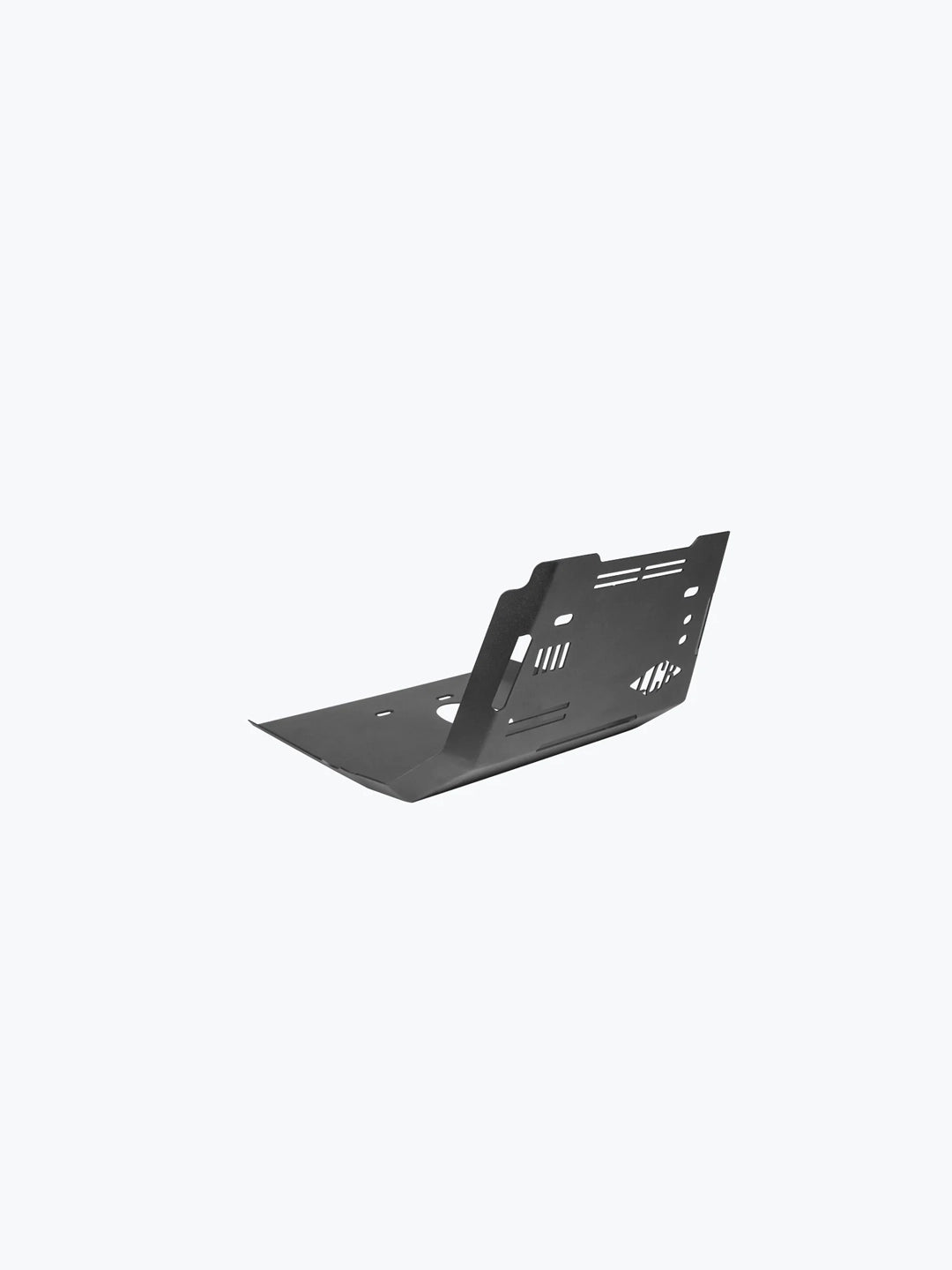 Legendary Custom Classic 350 Reborn bash plate black mild steel engine guard skid plate