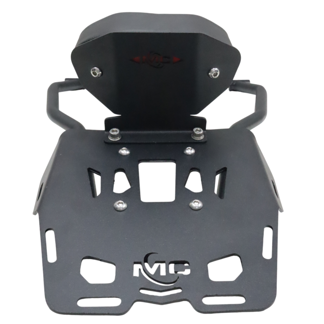 MotoCare Rally Pipe Carrier with Backrest for Royal Enfield Himalayan 450