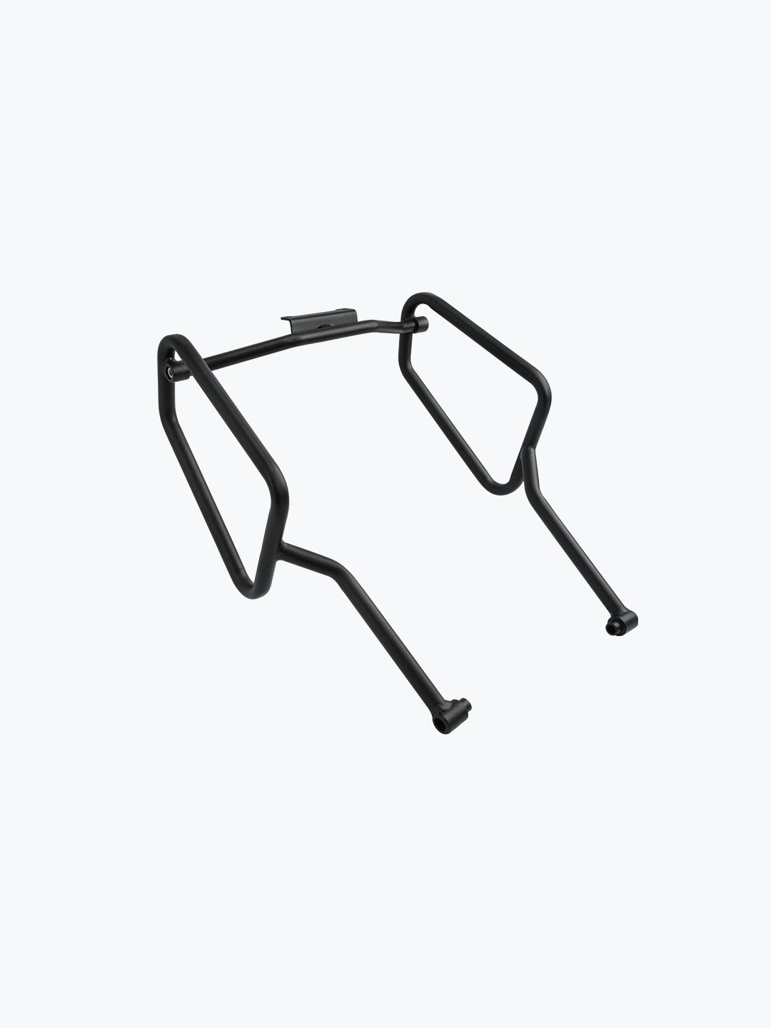 Legundary Custom Aviator Saddle Stay for Bajaj Pulsar NS400Z Black Mild Steel Luggage Carrier Support