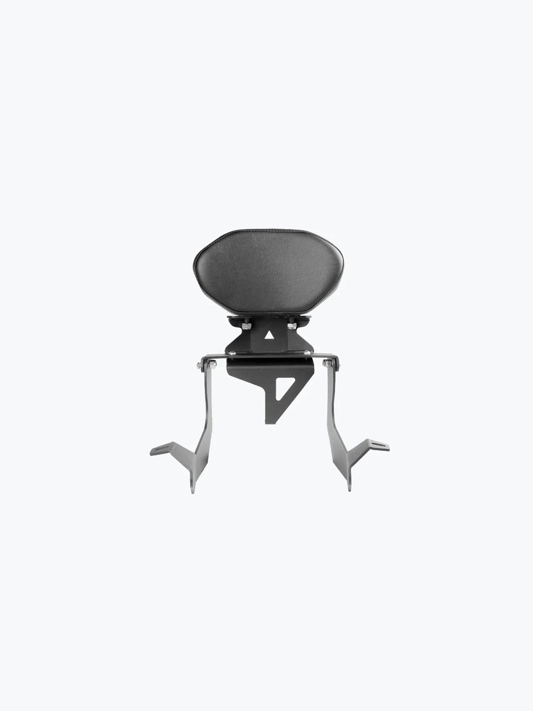 Legundary Custom Hness CB350 backrest mild steel black pillion passenger support touring accessory