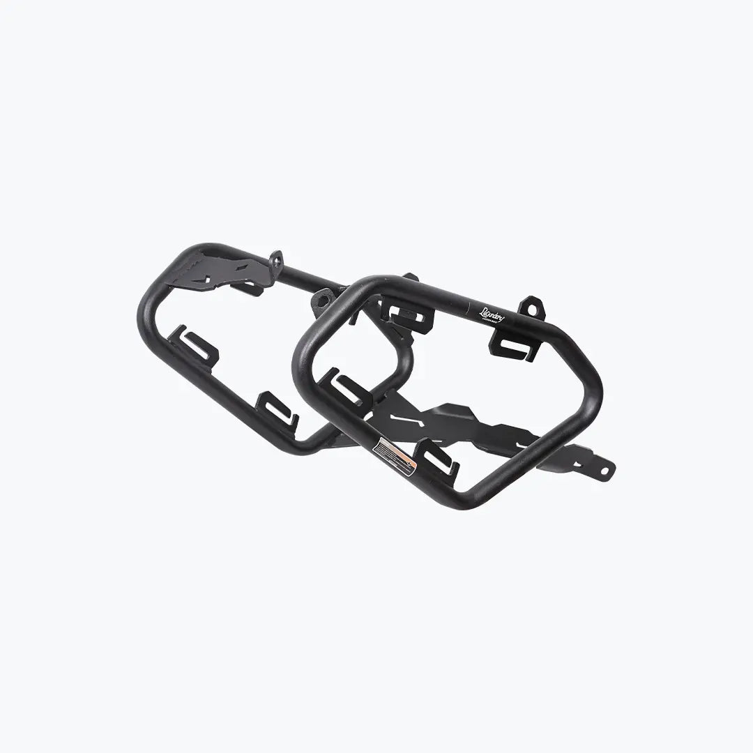 Legundary Custom Honda NX500 Aviator Saddle Stay Black Side Box Mount Mild Steel