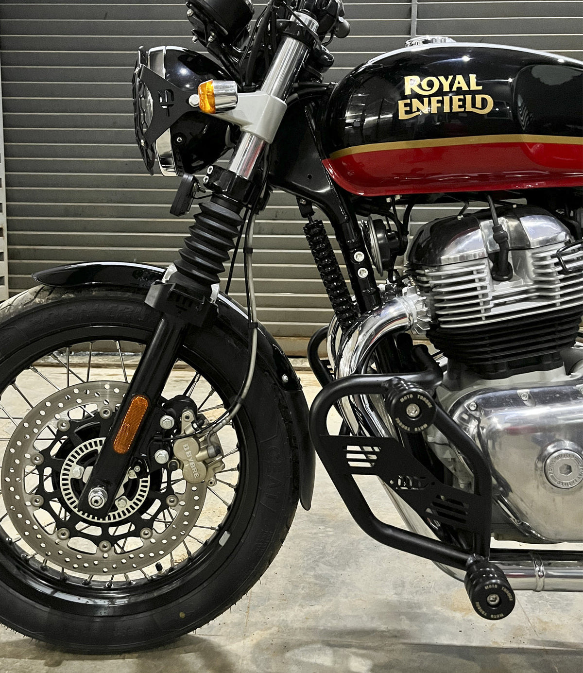 Moto Torque crash guard V2 for Royal Enfield Interceptor 650 and Continental GT 650