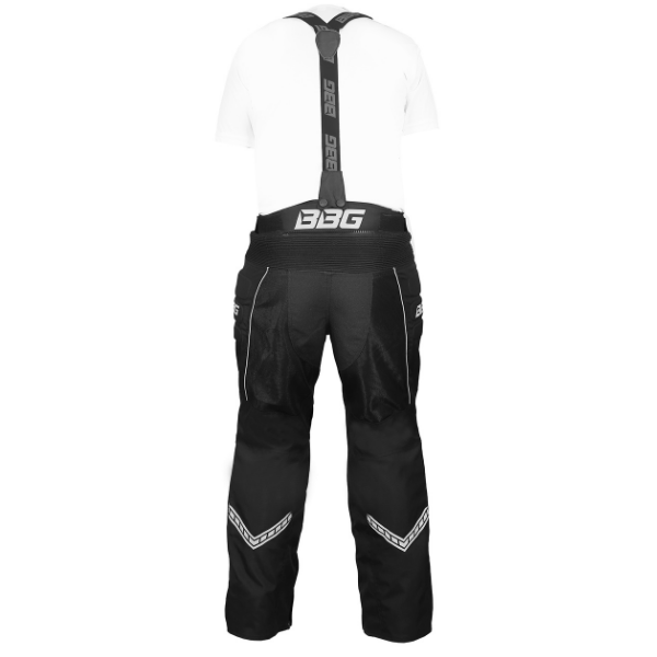 BBG RidePro black motorcycle riding pants with CE Level 2 armour