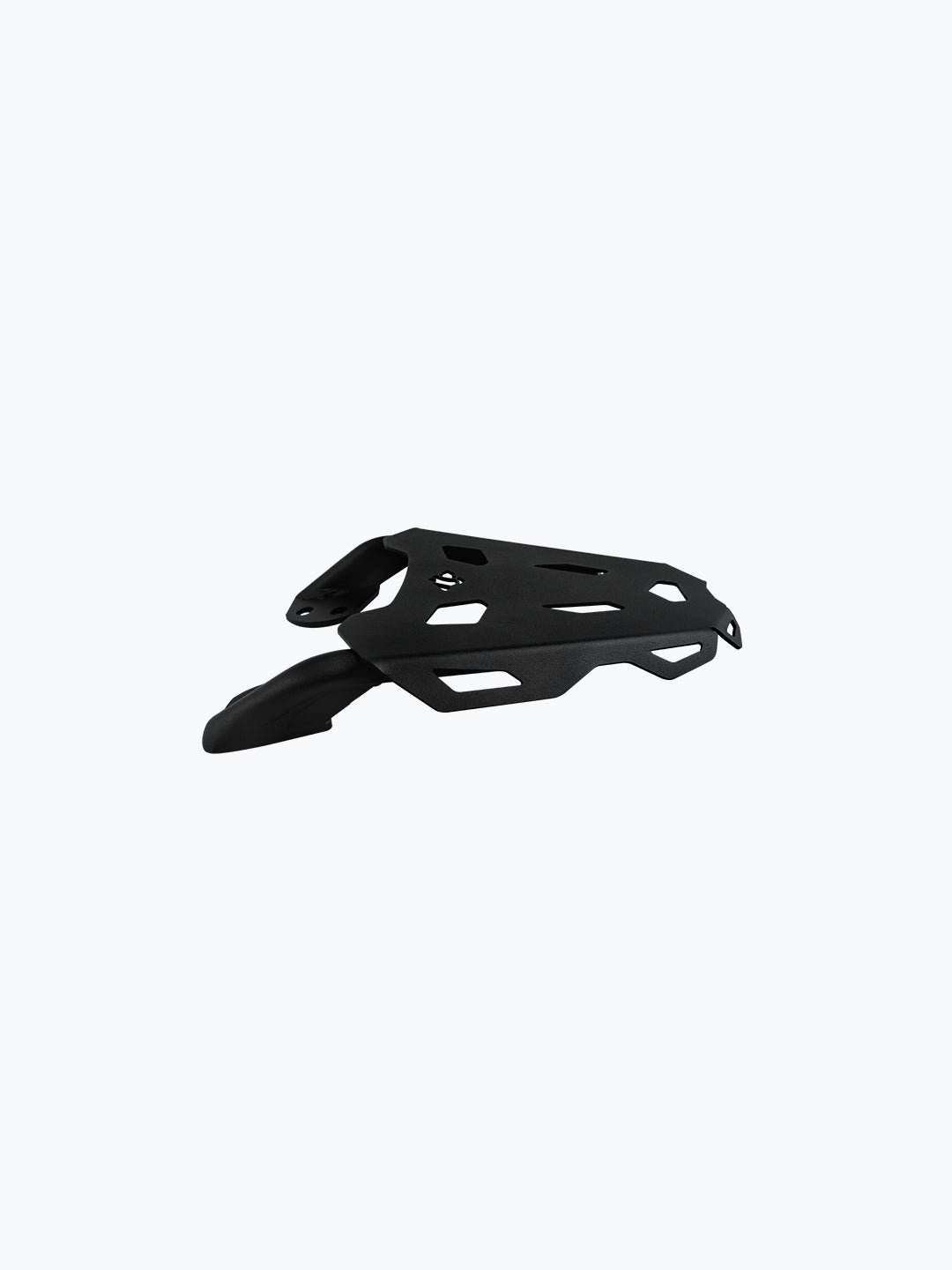 Legundary Custom Gopher Carrier for Bajaj Pulsar NS400Z Black Mild Steel Rear Luggage Rack Top Box Support