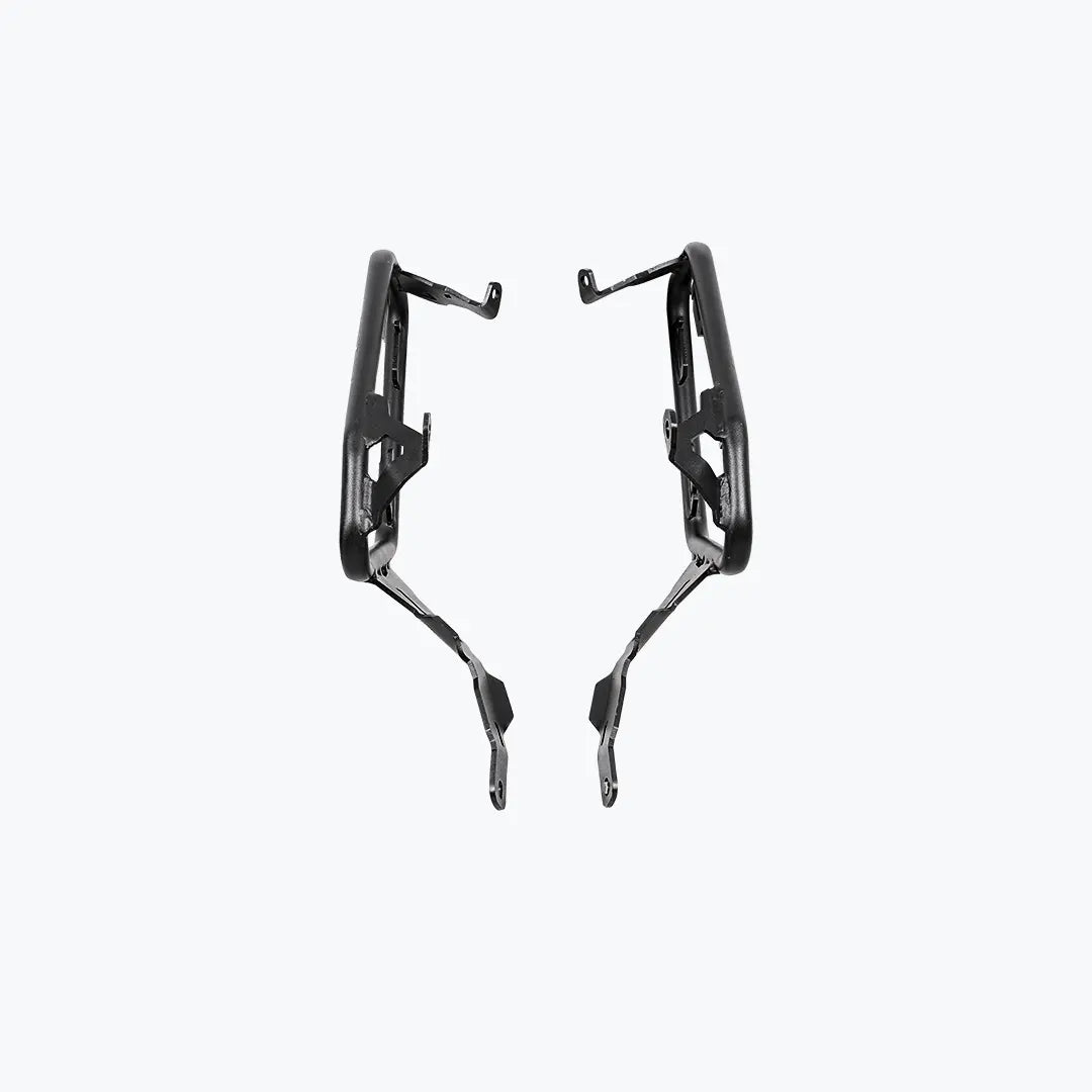 Legundary Custom Honda NX500 Aviator Saddle Stay Black Side Box Mount Mild Steel