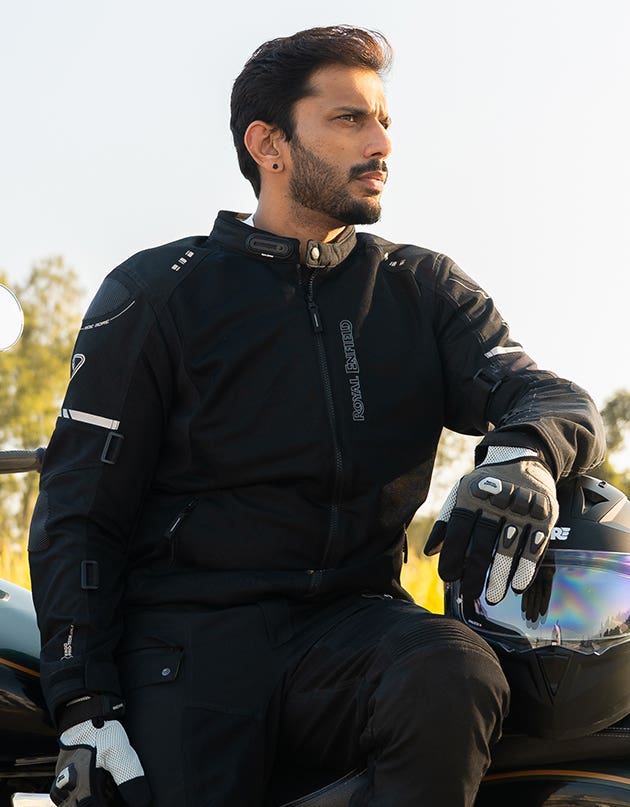 Royal Enfield Explorer Neo Grey Riding Jacket