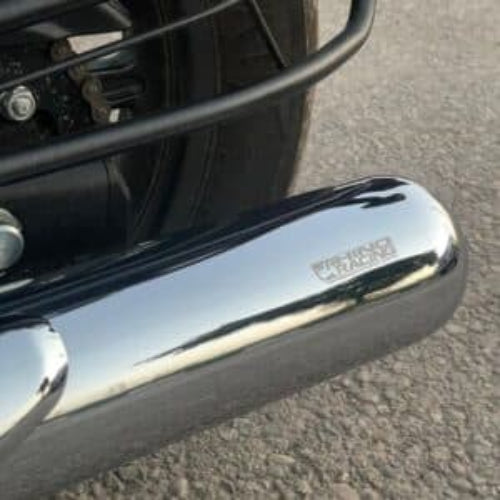 Rhino Racing Steel Pro SM-V3 full stainless steel OEM-type exhaust for Royal Enfield Super Meteor 650