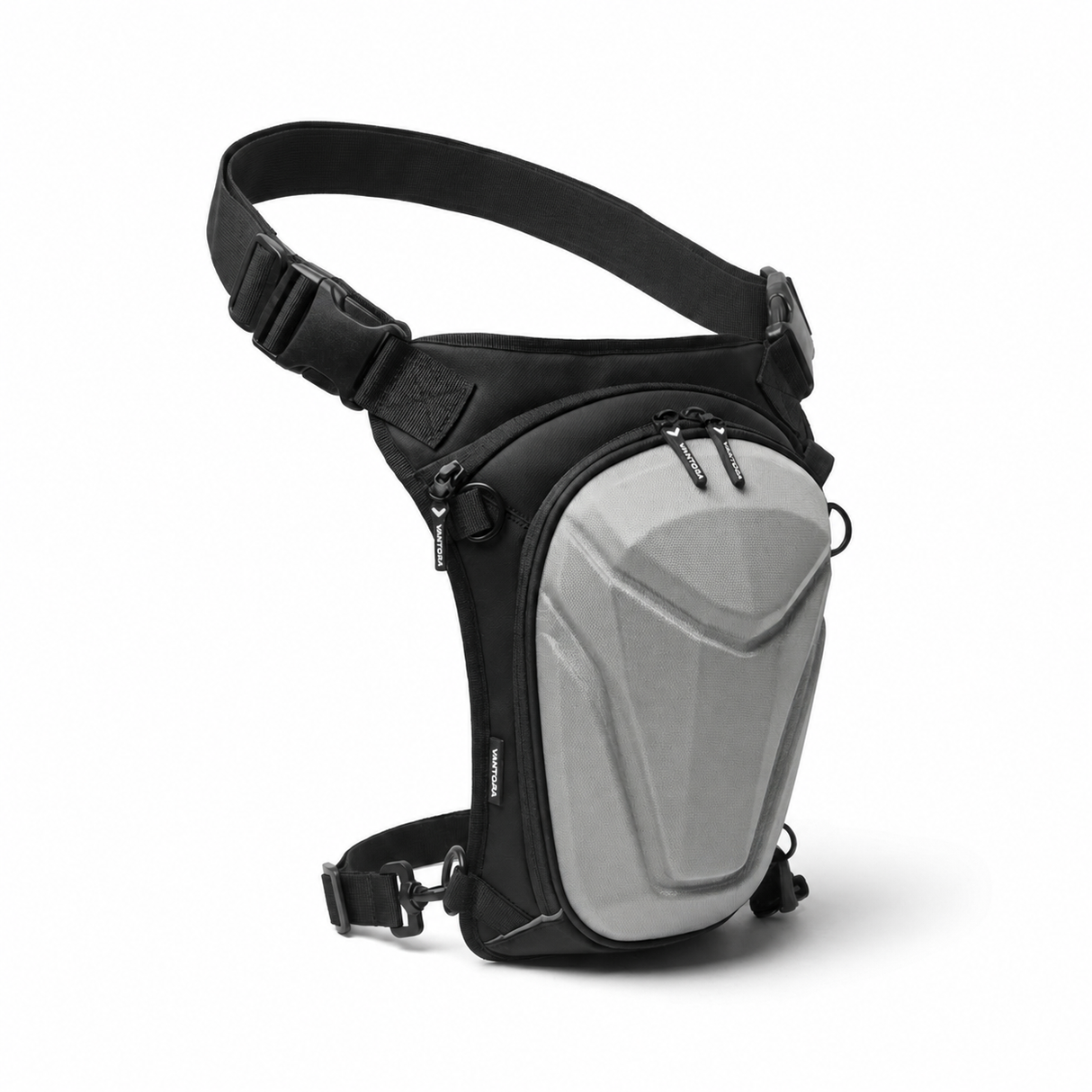 Vantora ARC Thigh Bag 5L | Hard-Shell Water-Resistant Motorcycle Leg Bag