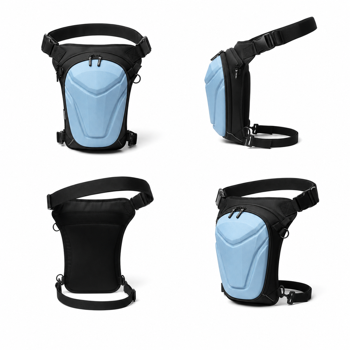 Vantora ARC Thigh Bag 5L | Hard-Shell Water-Resistant Motorcycle Leg Bag