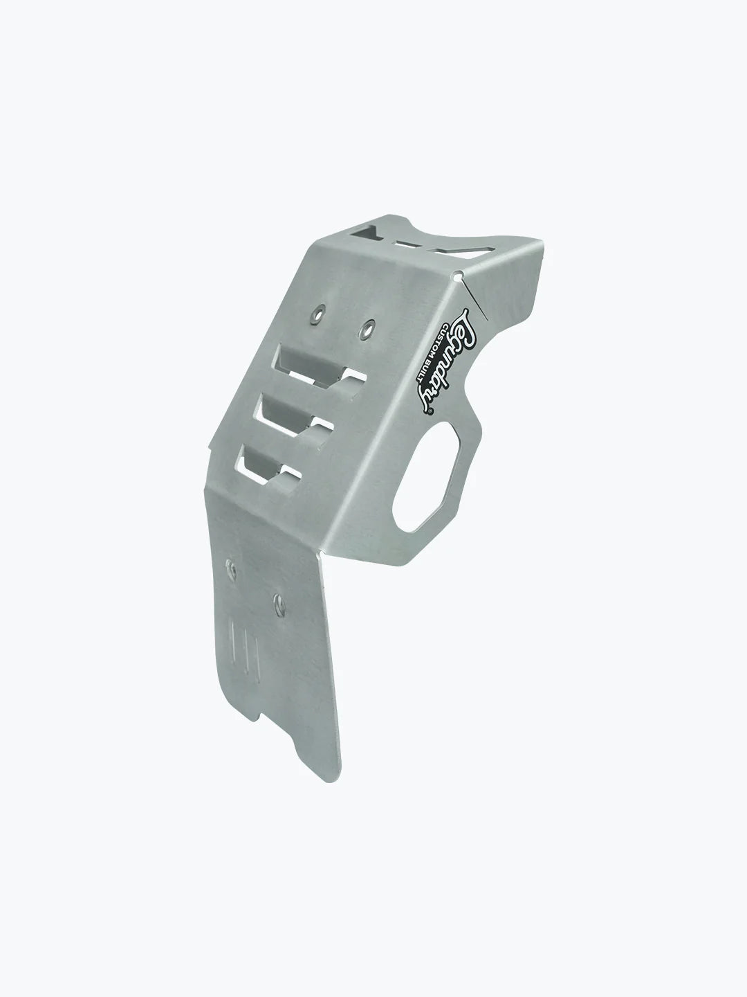 Legundary Custom Voyager Bash Plate Triumph Speed 400 Aluminium Silver Engine Guard