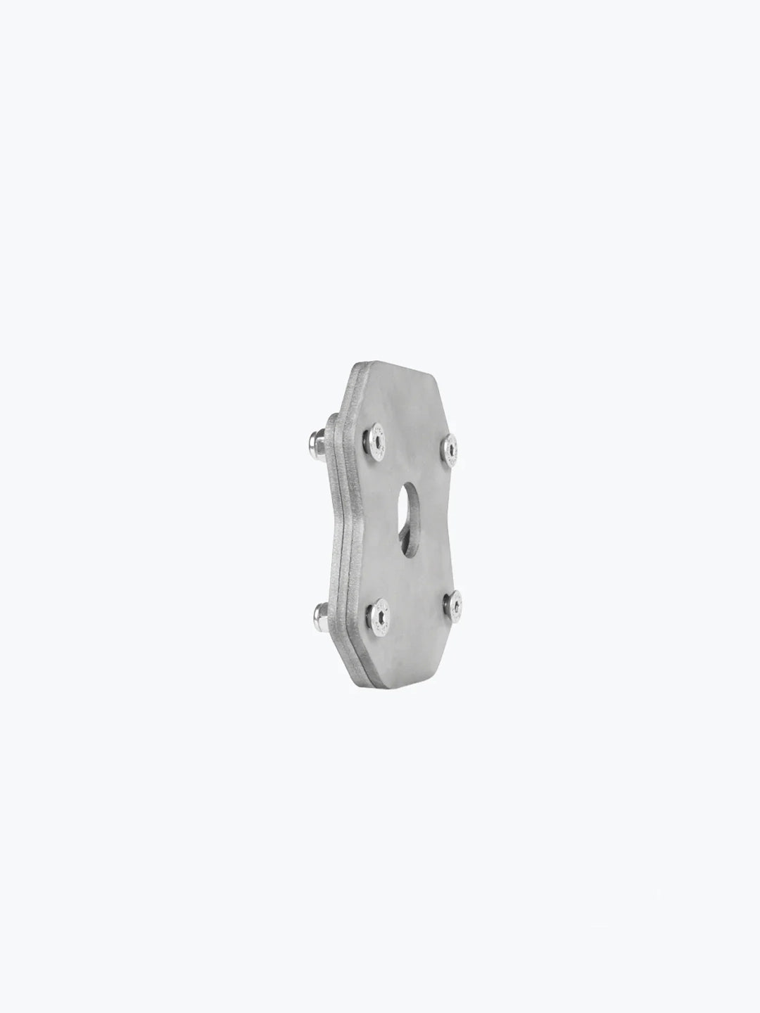 Legundary Custom Brogue Side Stand Base for Suzuki V-Strom 800DE Stainless Steel Brushed Finish Stand Enlarger Plate