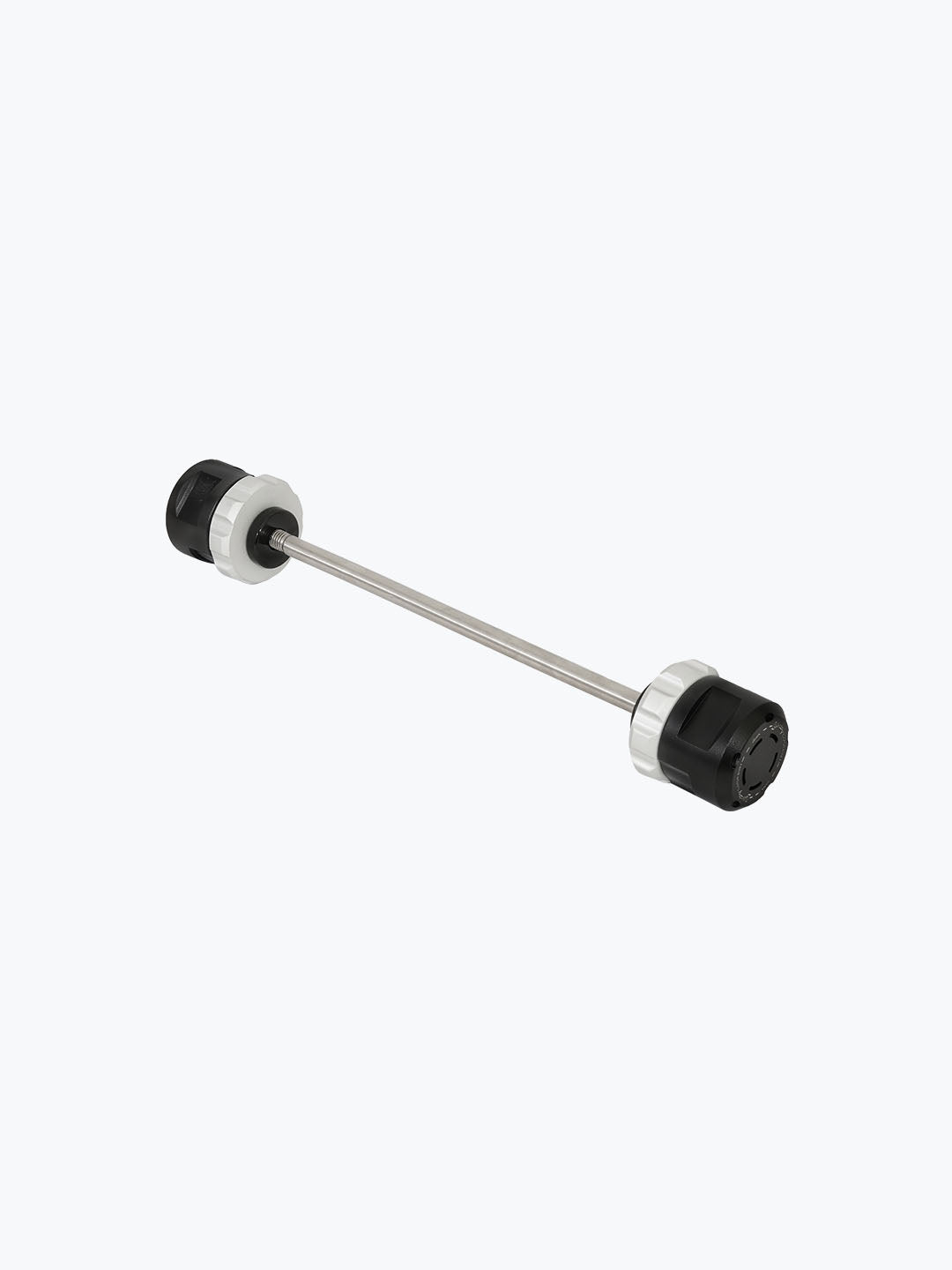 Legundary Custom KTM 390 Enduro R Rotex Front Wheel Slider black silver CNC aluminium fork axle protector