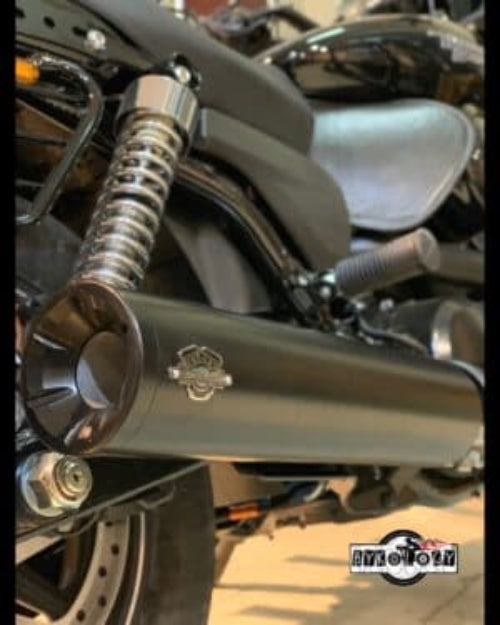 Rhino Racing Long Blast Performance Exhaust for Harley-Davidson Street 750 and Street Rod