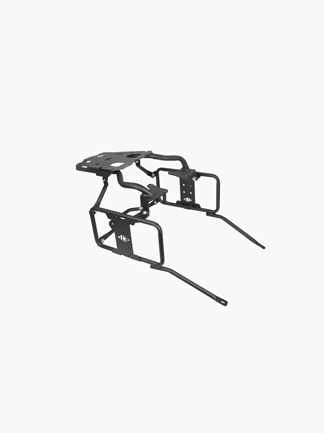 Legundary Custom CB200X NX200 Poseidon saddlestay with carrier mild steel black luggage rack touring accessory