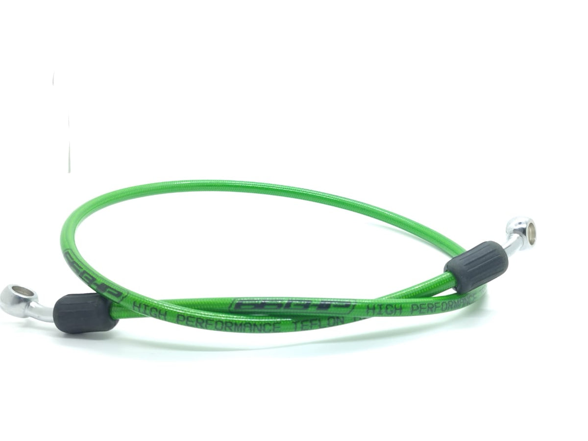 Green Teflon Brake Hose 850mm Motorcycle Brake Upgrade