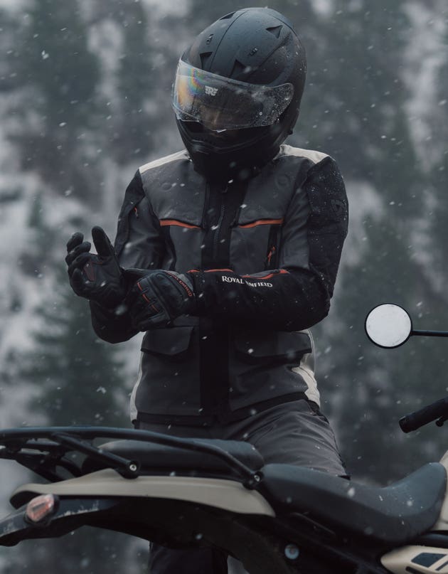 Royal Enfield Darcha Pro Women’s Riding Jacket Black and Grey