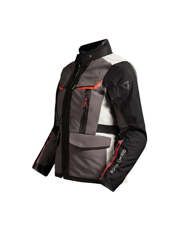 Royal Enfield Darcha Pro Women’s Riding Jacket Black and Grey