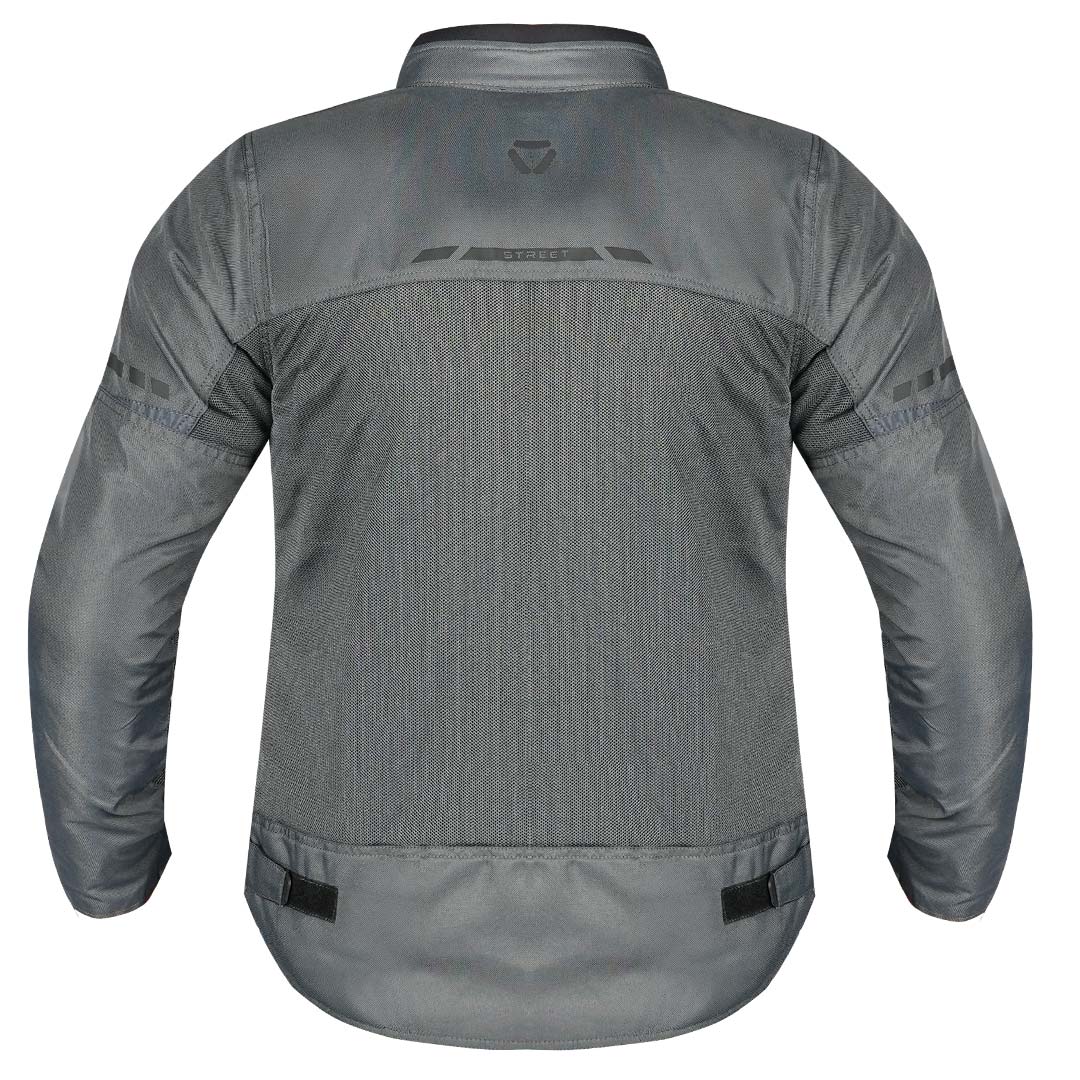 KORDA Street motorcycle riding jacket with CE Level 2 armor and reflective panels