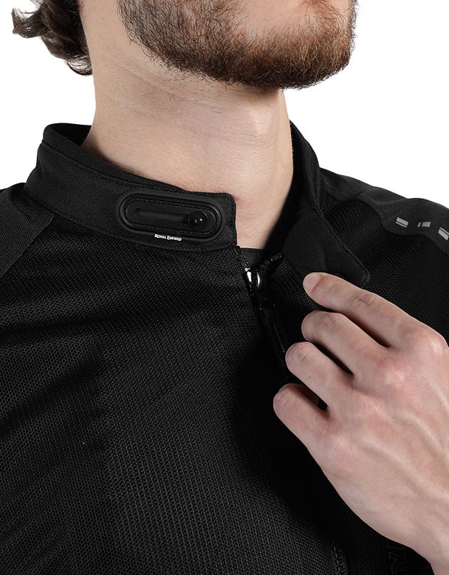 Royal Enfield Explorer Neo Black and Grey Riding Jacket