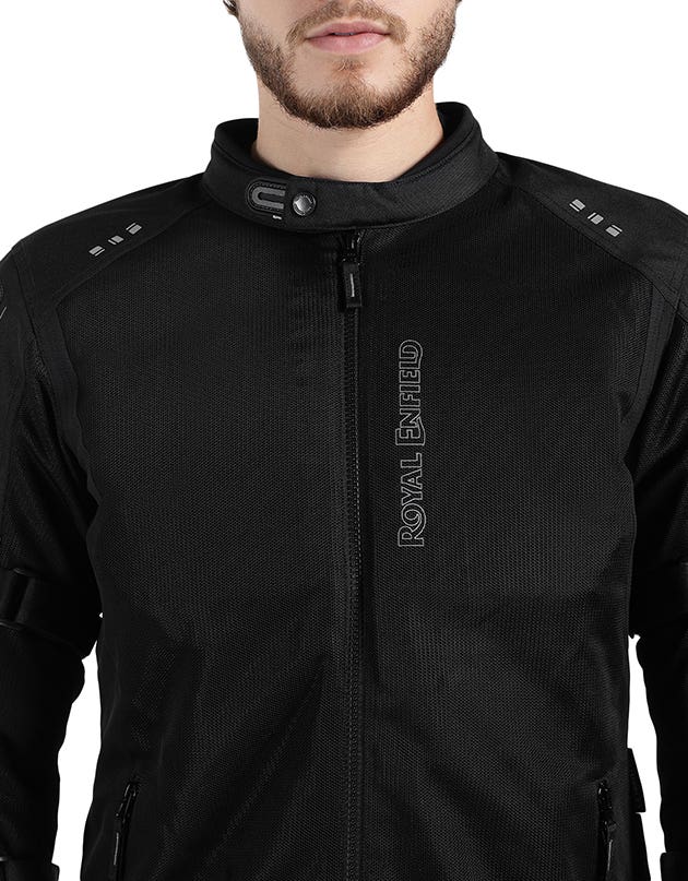 Royal Enfield Explorer Neo Black and Grey Riding Jacket
