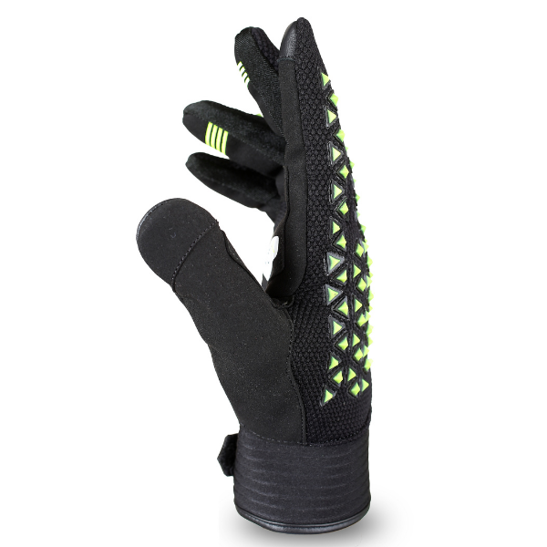 BBG Motocross Riding Gloves in Neon, Orange and Red