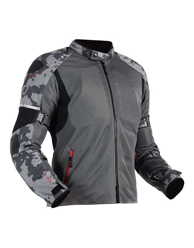 Royal Enfield Explorer Neo Black and Grey Riding Jacket
