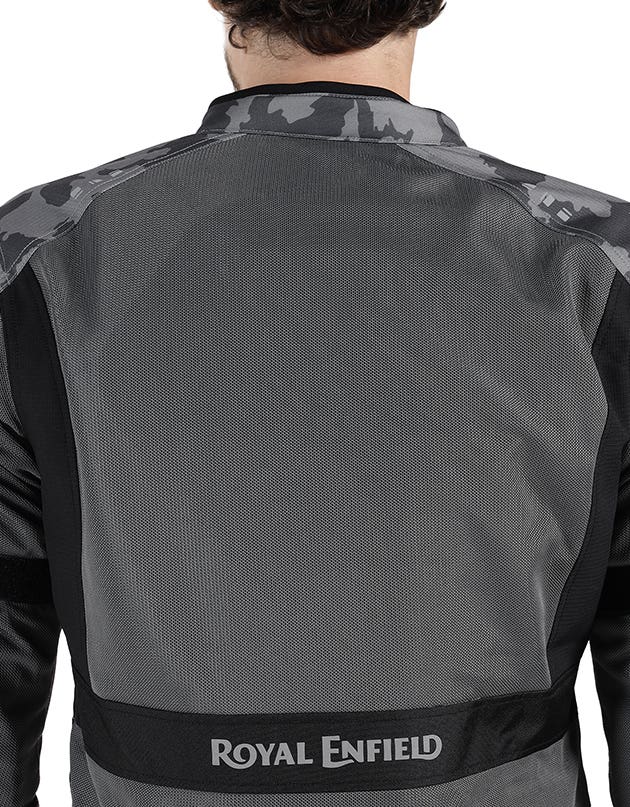 Royal Enfield Explorer Neo Black and Grey Riding Jacket