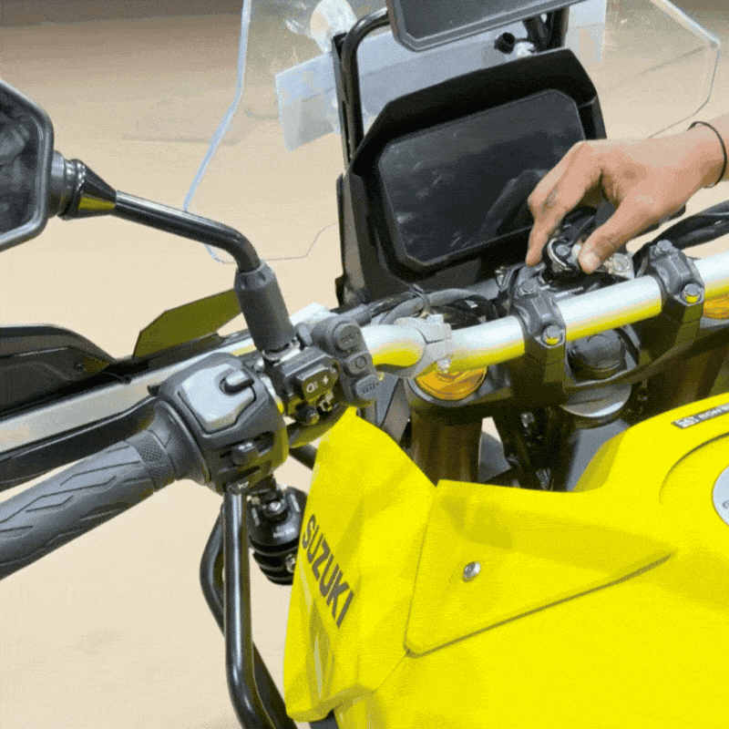 Hold My Throttle cruise control kit for Suzuki GSX-8R and V-Strom 800