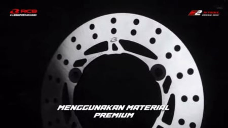 RCB E2 Series 230mm front floating wave brake disc for Yamaha Aerox 155, 01D0522Z