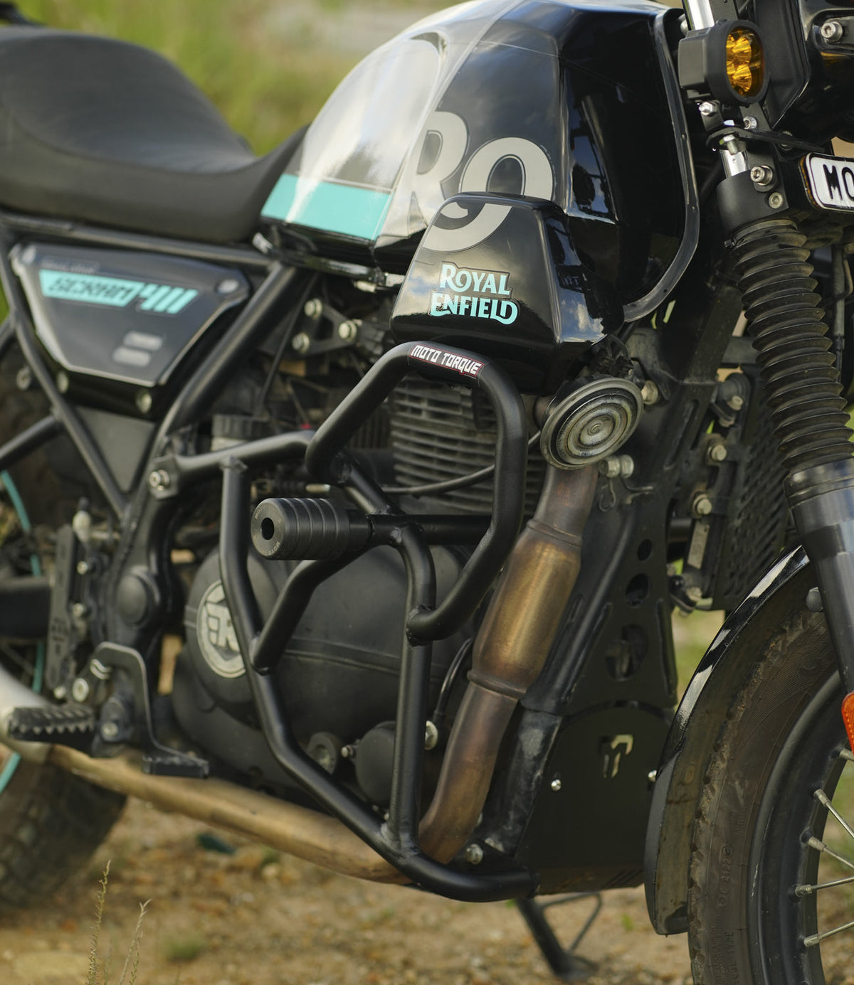 Moto Torque Crash Guard V2.0 for Royal Enfield Scram 411 Scram 440 heavy duty protection