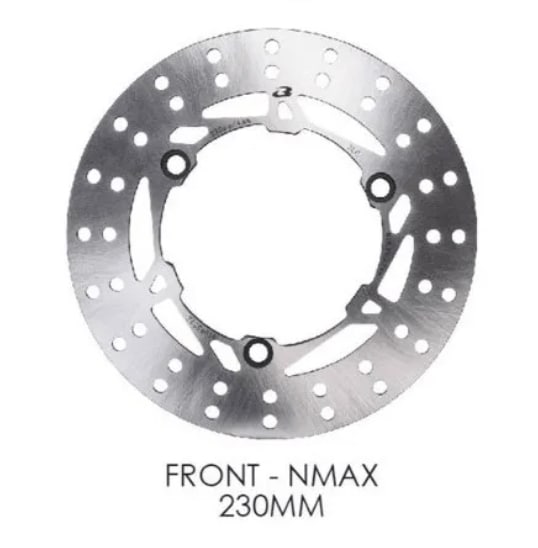 RCB E2 Series 230mm front floating wave brake disc for Yamaha Aerox 155, 01D0522Z