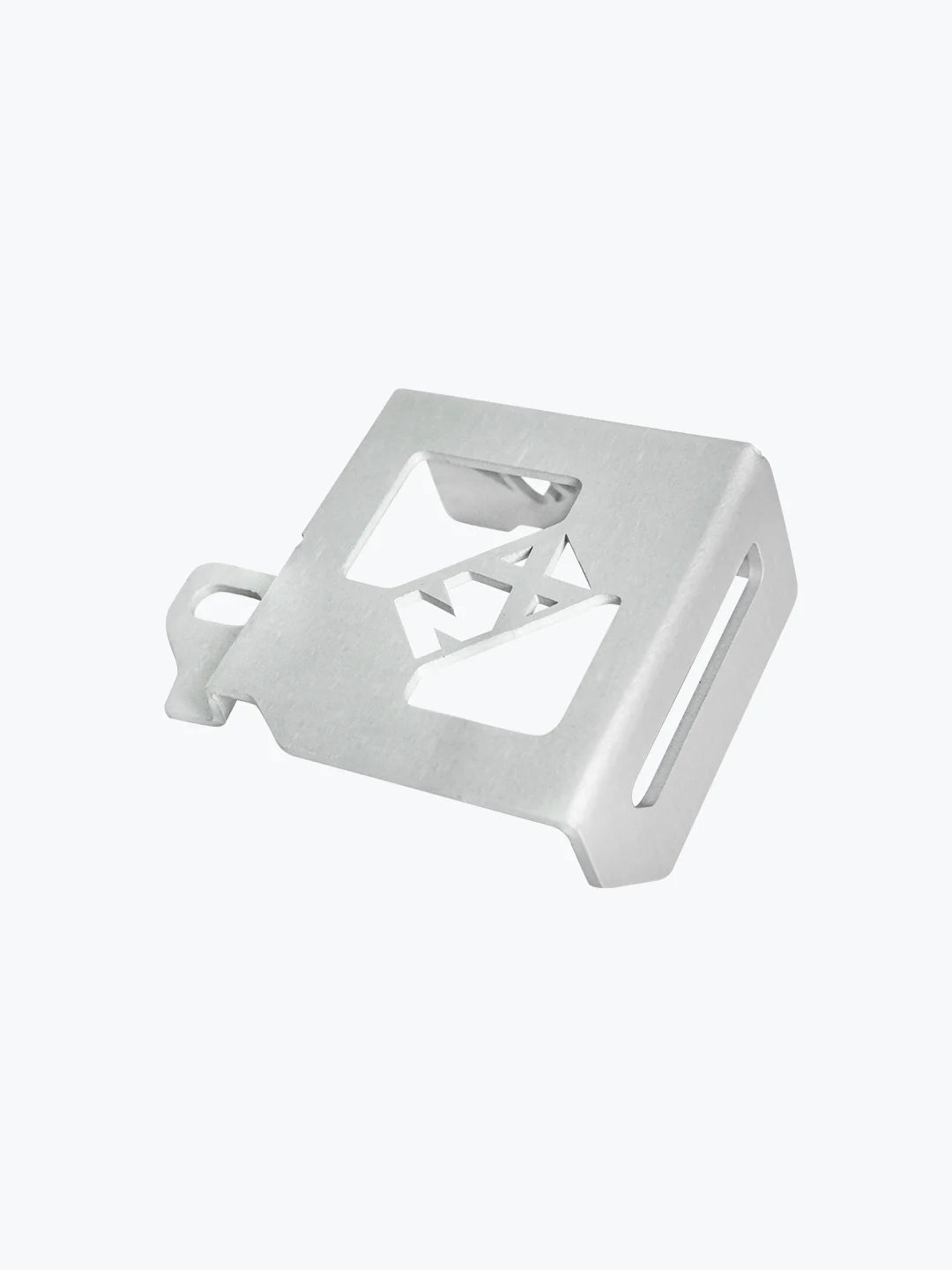 Legundary Custom Spyro rear oil cap for Honda NX500, silver CNC-machined aluminium engine oil cover with durable build and premium finish.