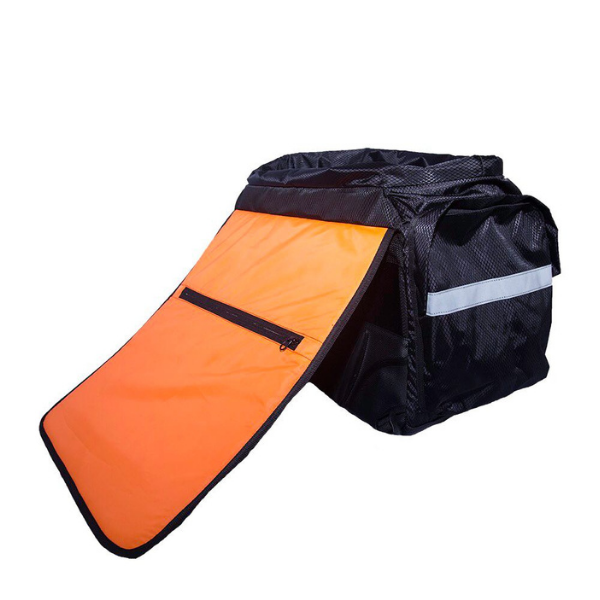 BBG 60L motorcycle saddle bag set with touring storage and mounting straps