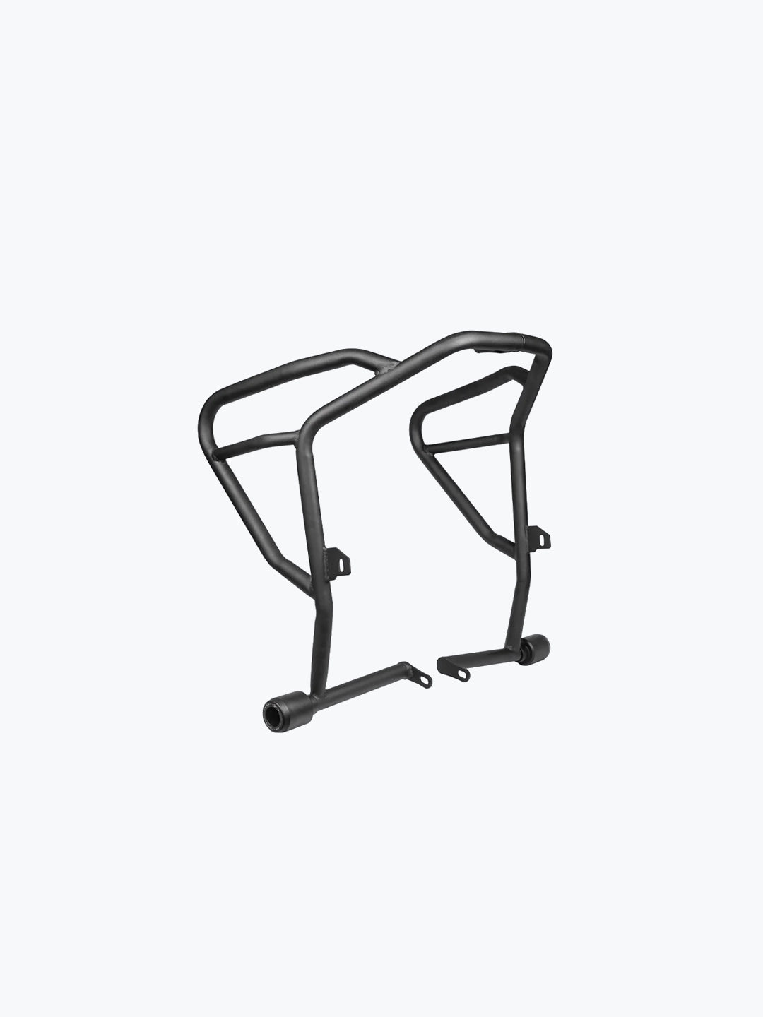 Legundary Custom Adrinex Crash Guard with Slider for Suzuki V-Strom 800DE Black Mild Steel Engine Protection Frame