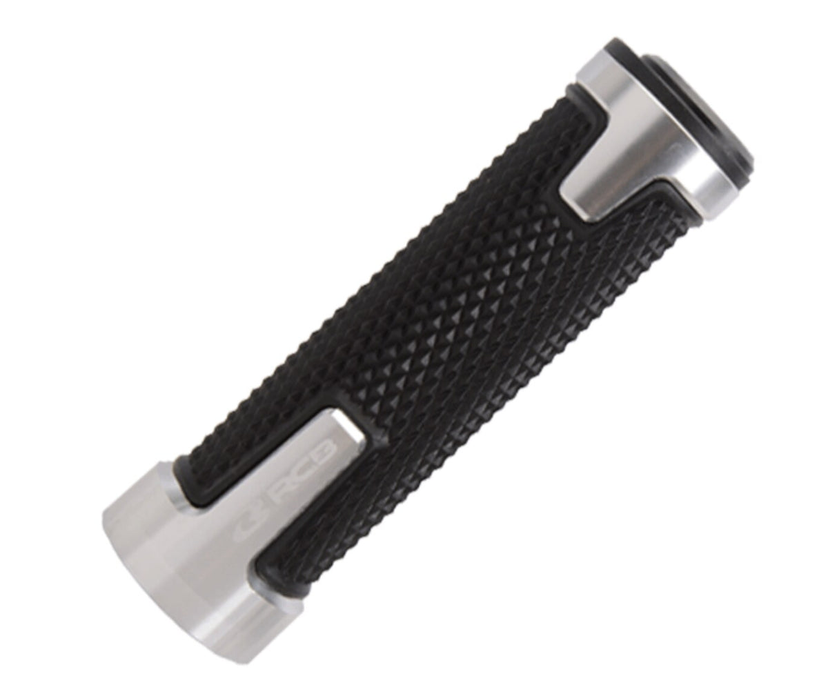 RCB AHG14 motorcycle grip set 01HG014 in Blue, Gold and Silver
