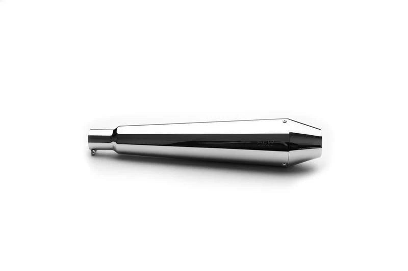 AEW TE 101 megaphone exhaust for Royal Enfield Interceptor 650 and Continental GT 650 performance silencer