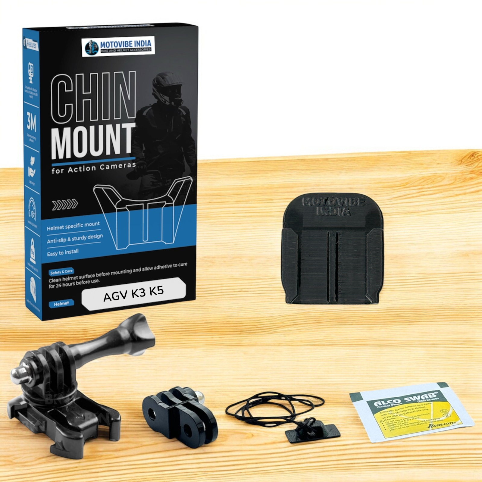 AGV K5 K5S Chin Mount Helmet GoPro Mount