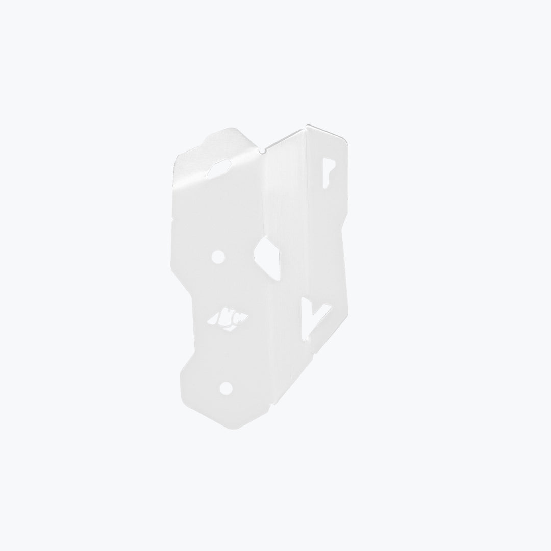 Legundary Titan Aluminium Boot Guards Silver for TVS Apache RTX 300