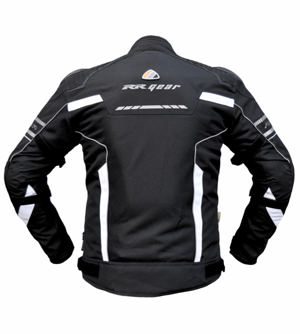 Bison ProGear Avatar V2 riding jacket black white 2