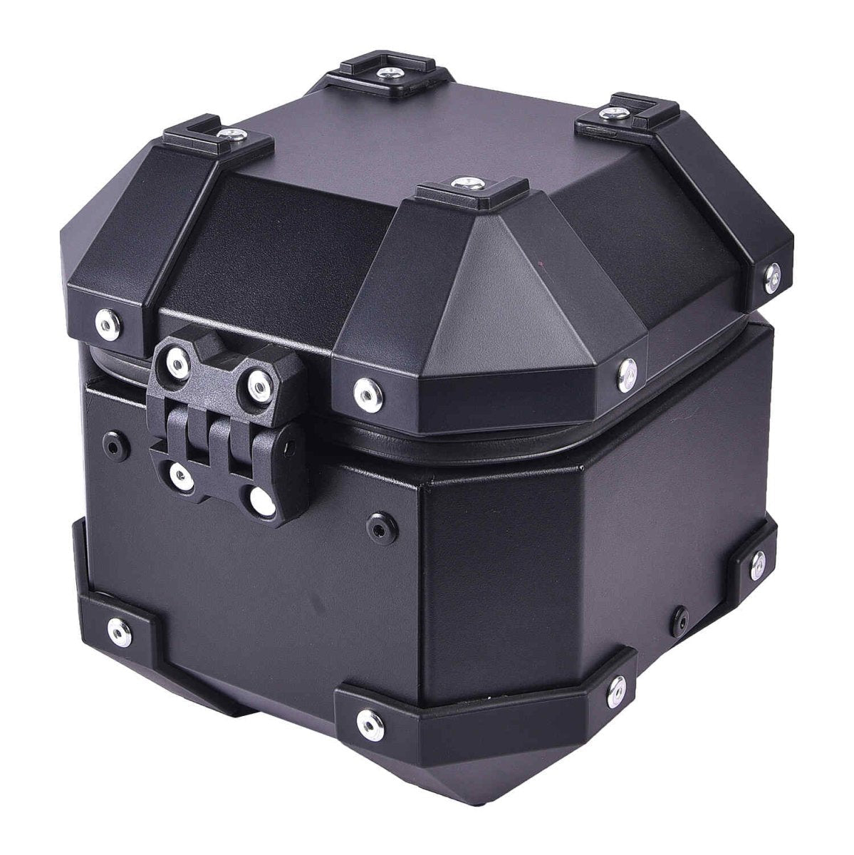 LGP 5L aluminum motorcycle top box black silver