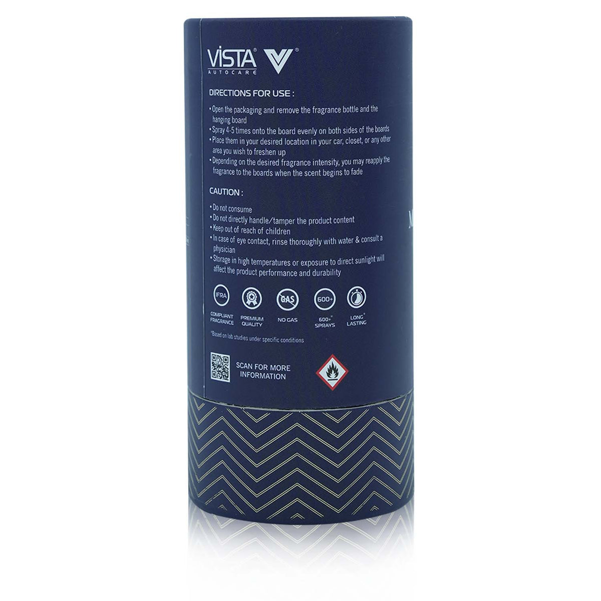 Vista Aura Premium Car Perfume with 2 Hanging Fragrance Boards
