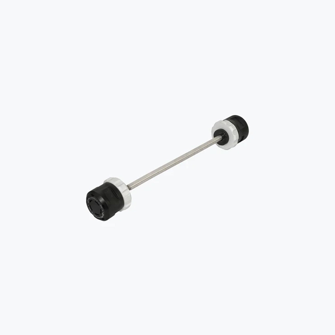LEGUNDARY BMW F900 GS Rotex Front Wheel Slider Pair Black aluminium axle protector